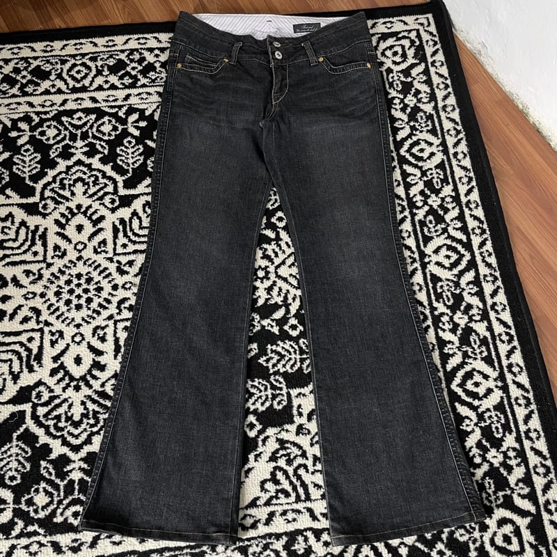 Double bottoms denim Flared Boot Cut Japanese, foto 2