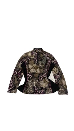 LEOPARD Blouses Y2K