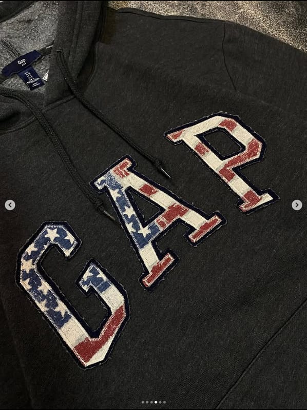 Hoodie Gap Embroidery, foto 4