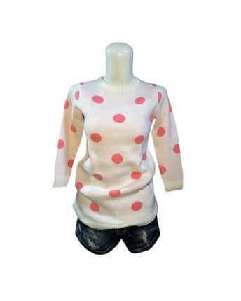 polkadot knit top💗