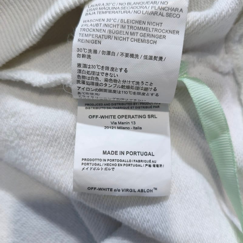 OFF WHITE TAPE ARROW PRINT HOODIE, foto 10