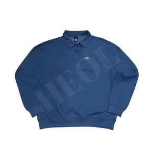 Muah Muah Streetwear Sportswear Sweatshirt Pria navy