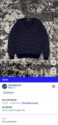 Polo Ralph Lauren 90x Vintage Long Sleeve Polo Ralph Lauren