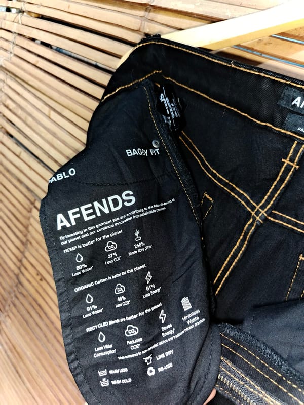 AFENDS PABLO BAGGY JEANS, foto 8