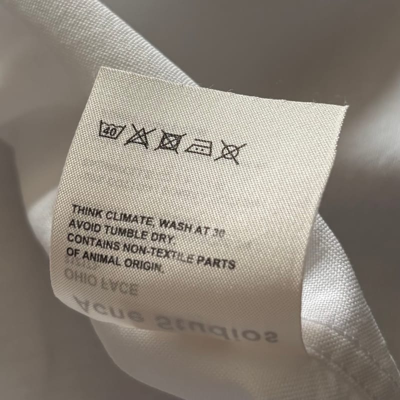 Acne Studios Ohio Face White Shirts, foto 9