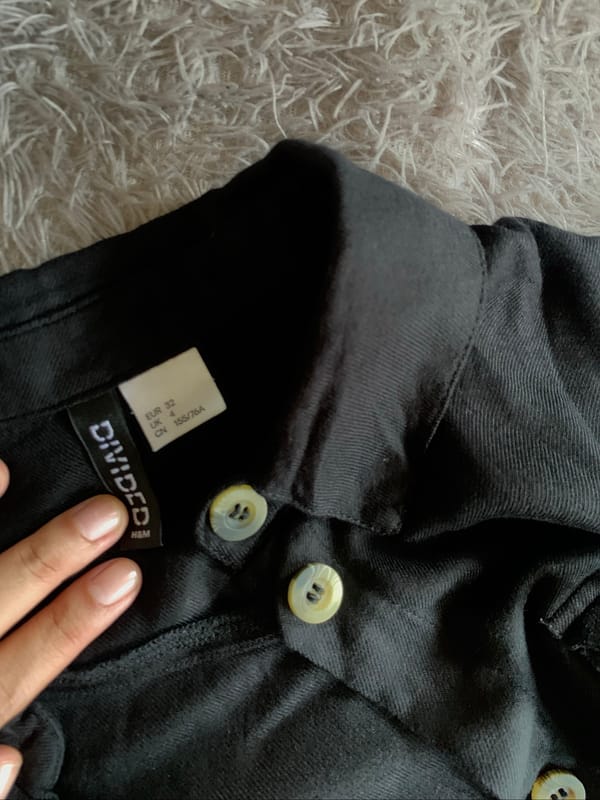 H&M | Shirt Dresses - Black, foto 3