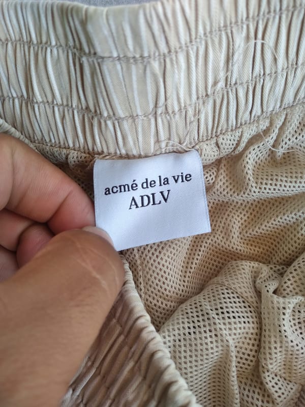 Short Pants Acme De La Vie A logo emblem patch stripe, foto 4