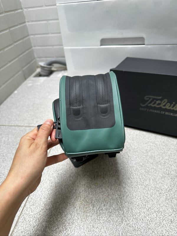 Titleist Handbag Pouch Golf  charcoal Fullset Original, foto 5