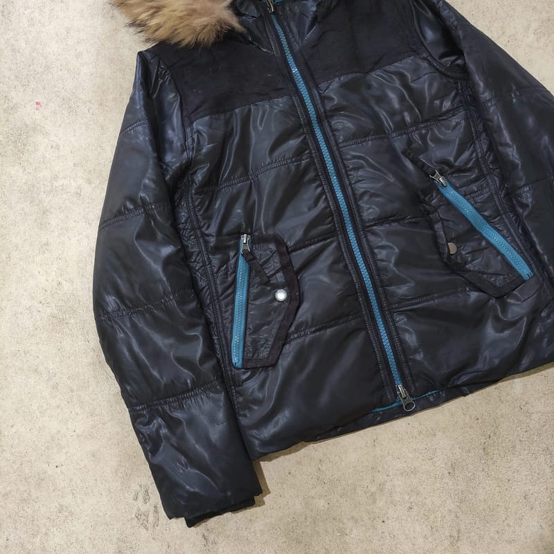Private Restyle Direction Fur Jacket Vkei Japanese Style, foto 2