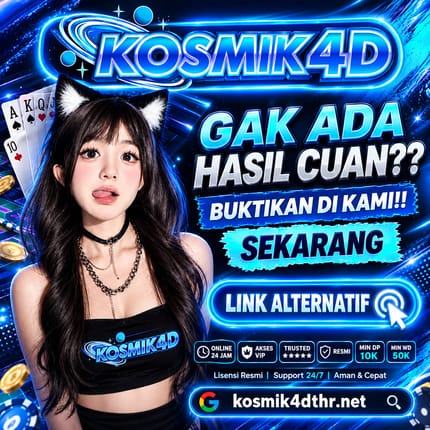 💛💙 KOSMIK4D – IDENTITAS VISUAL GOLD & BLUE 💙💛
