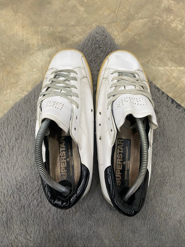 Golden goose 2010s low leather white, foto 4