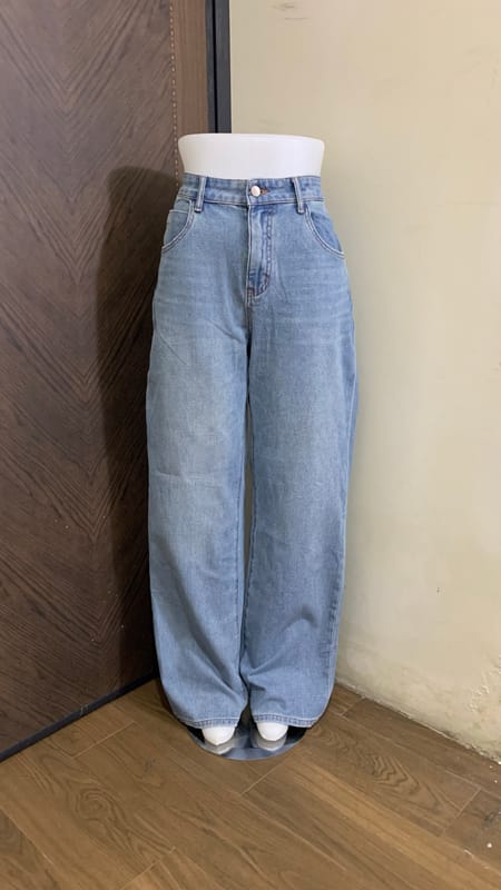 WIDE LEG JEANS STRAIGH DENIM, foto 2