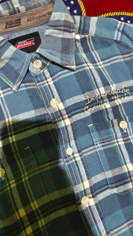 Flanel Shirt Double Pocket Dickies, foto 5