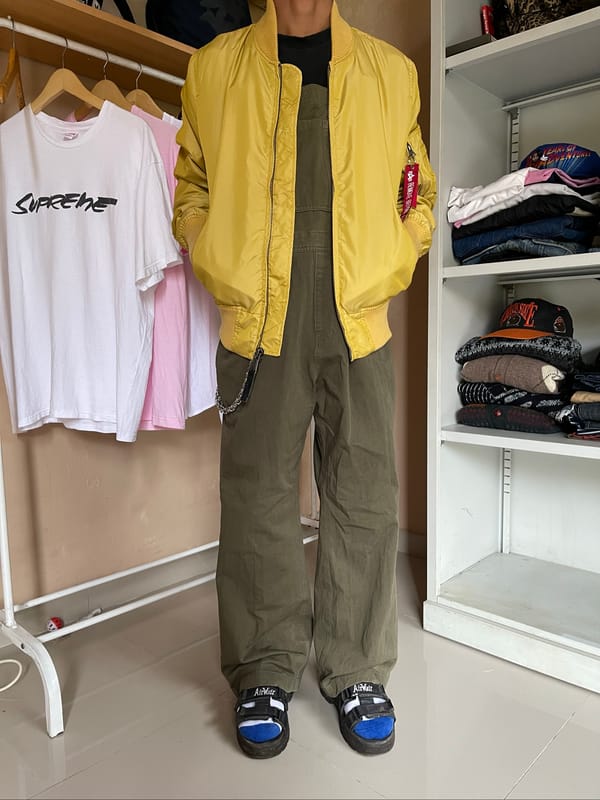 Alpha Industries MA-1 Flight Bomber Jacket Gold Mustard, foto 3