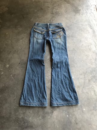 vtg 2000s joinus lowrise bootcut jeans denim y2k