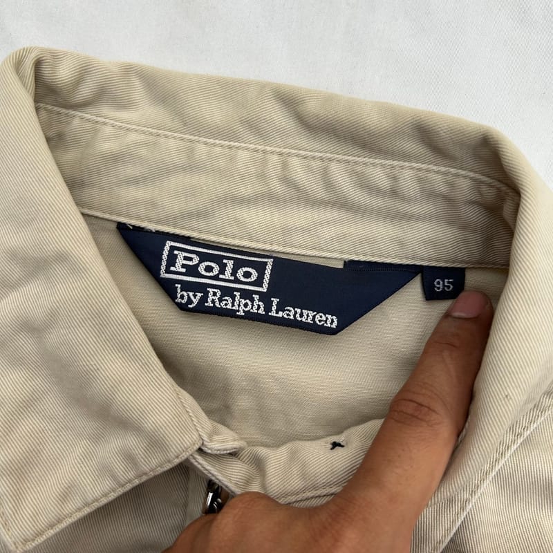 Polo Ralph Lauren Work Jacket Beige Vintage, foto 6