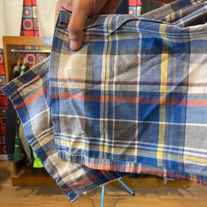 Capri Seven Plaid Drawstring Pants Free Size Trousers, foto 9