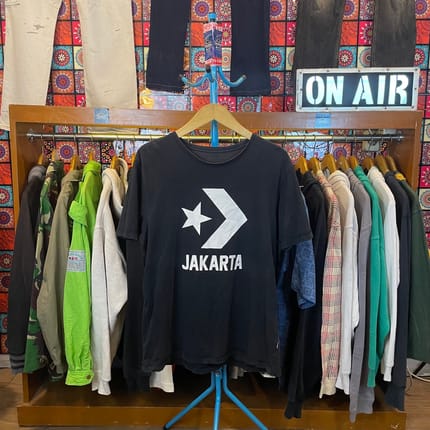 Converse Star Chevron Jakarta Edition T-Shirt Black