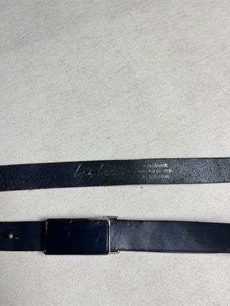 Yohji Yamamoto leather belt