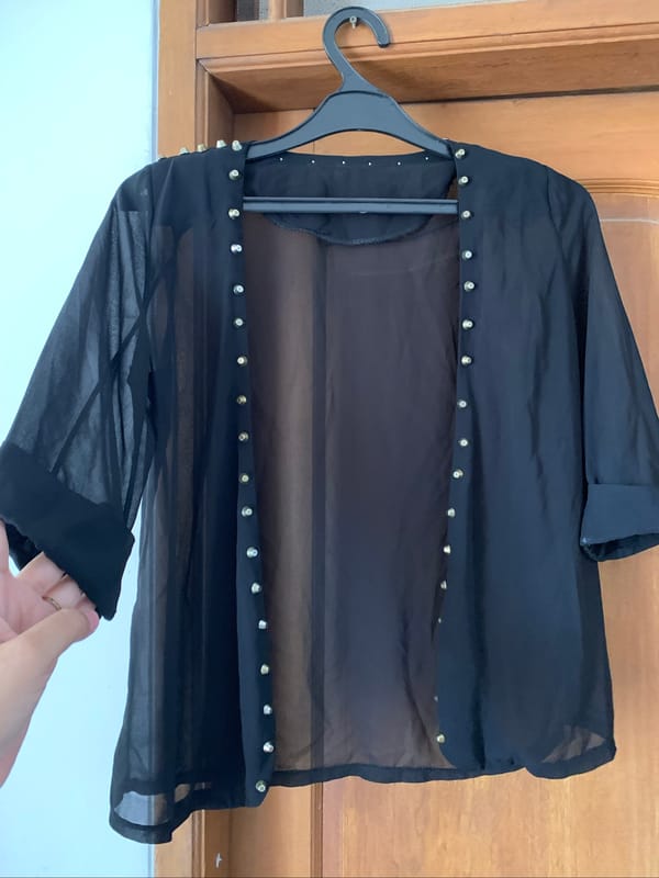 outer black sifon studed, foto 3