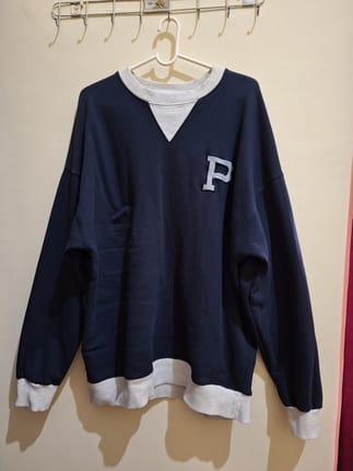 sweater/crewneck oversize navy