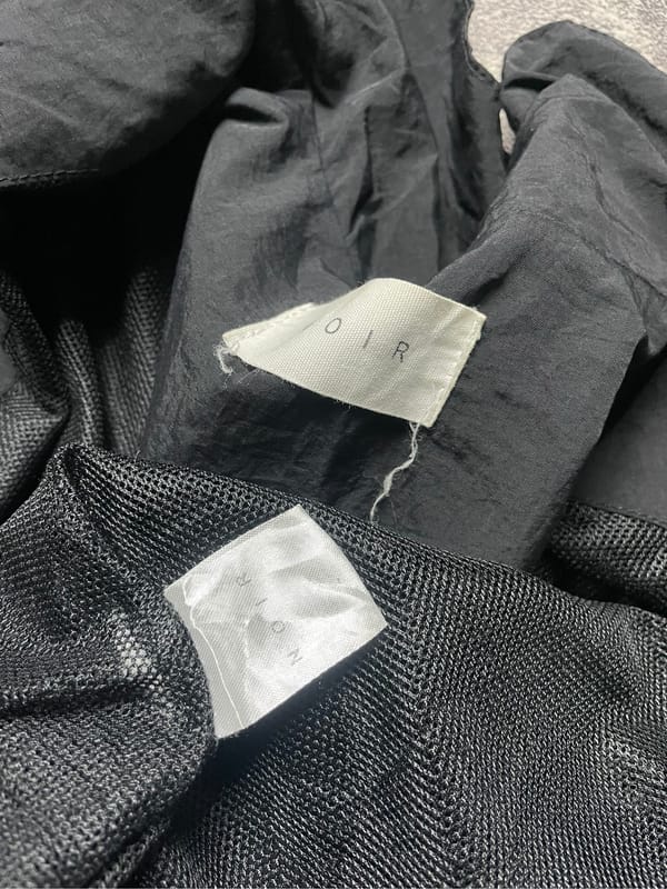 Noir Multi Pocket Nylon Oversized City Boys Jacket, foto 8