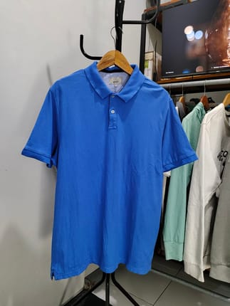Polo Shirt Marks & Spencer Blue Original