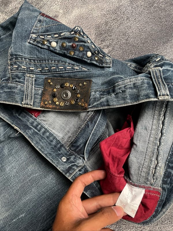 Celana jeans feding, foto 4