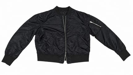 Black Bomber Jacket