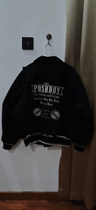 Jaket Detroit duck canvas posh boy vintage varsity bomber