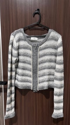 pearl cardigan -vintage-