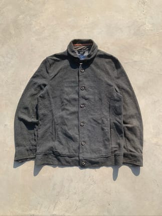 Vintage Japan Track Top Button Up