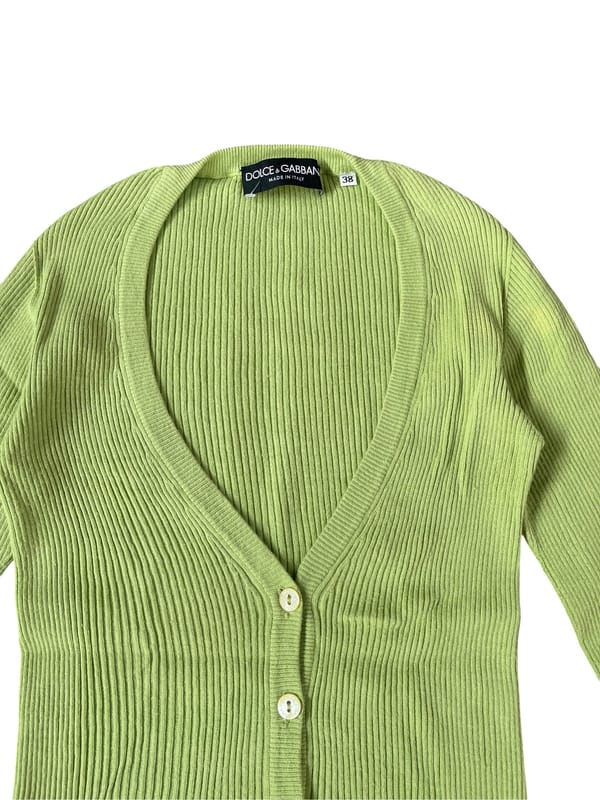 Dolce & Gabbana Green Cardigan, foto 5