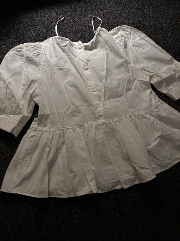 zara tops putih, foto 3