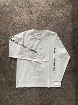 Kaos Rusty Putih Long Sleeve