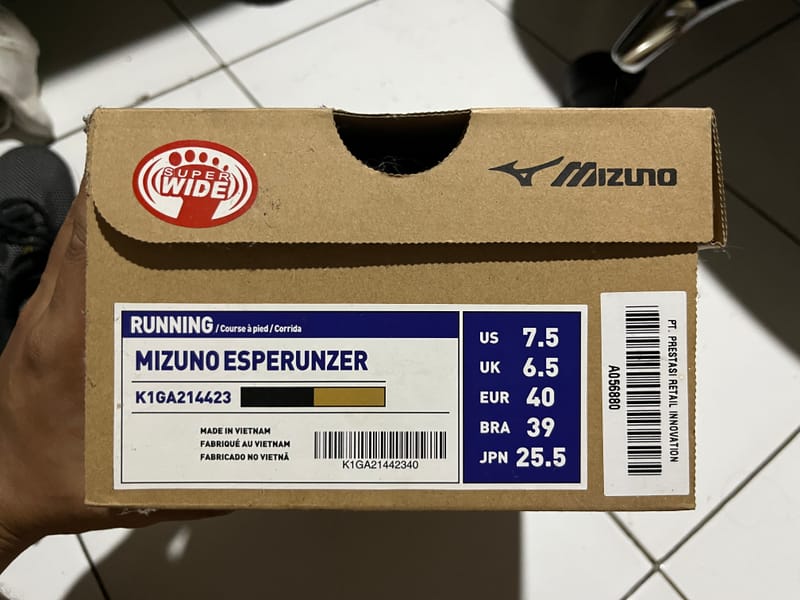 Mizuno Esperunzer, foto 6