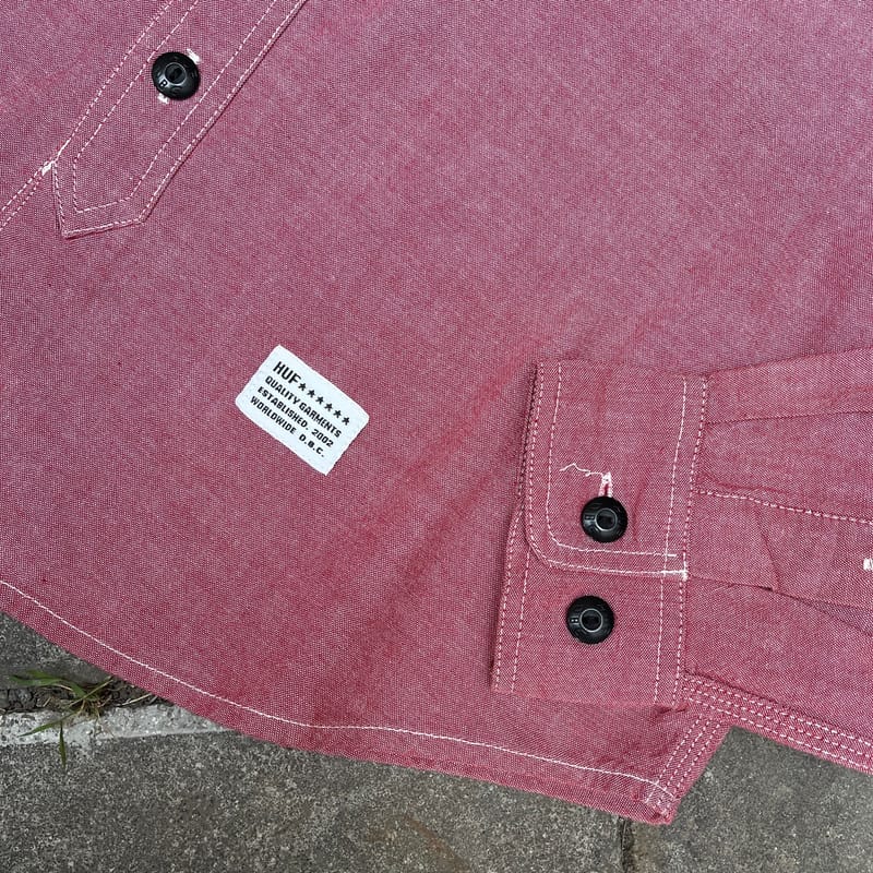 HUF chambray shirt, foto 6