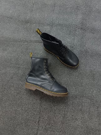 ‎Dr. Martens 1460 Black Nappa