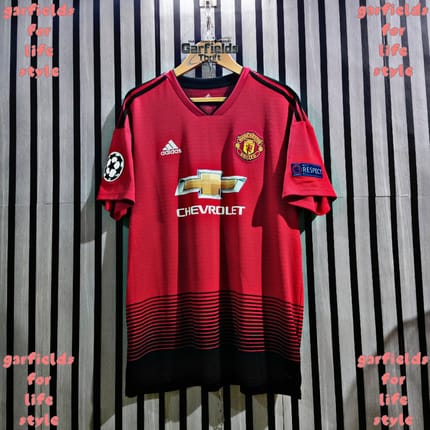 Original Jersey Manchester Utd Home Champions League 2018/19