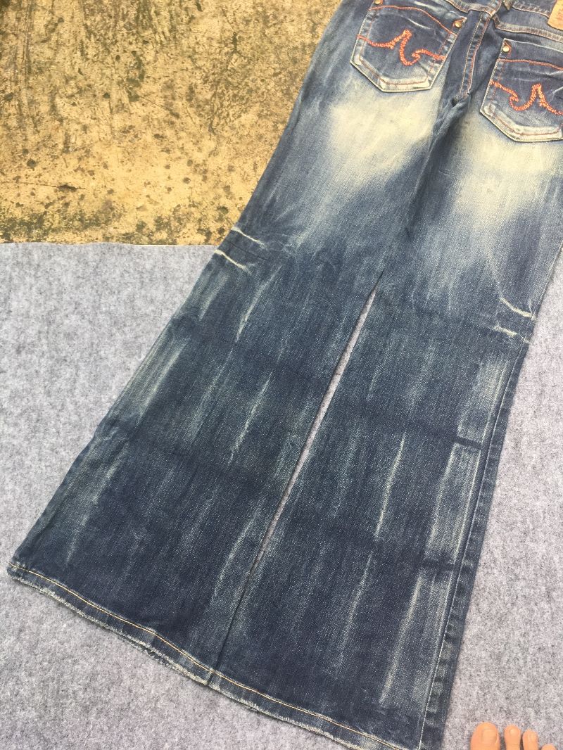 Vintage Jeans Pria navy, foto 4