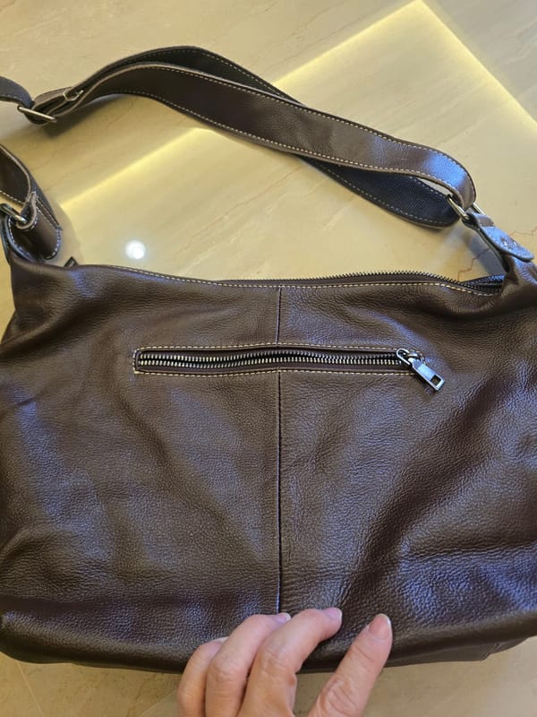 Sholder bag dark choco, foto 6