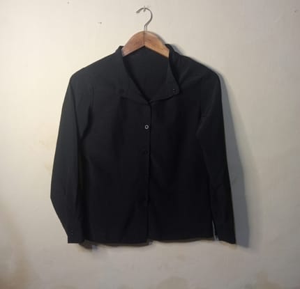 [PRELOVED] KEMEJA FOLD HITAM PI