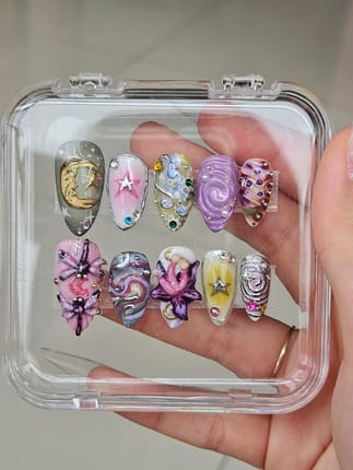 whimsy nail set, not og design, lenclws