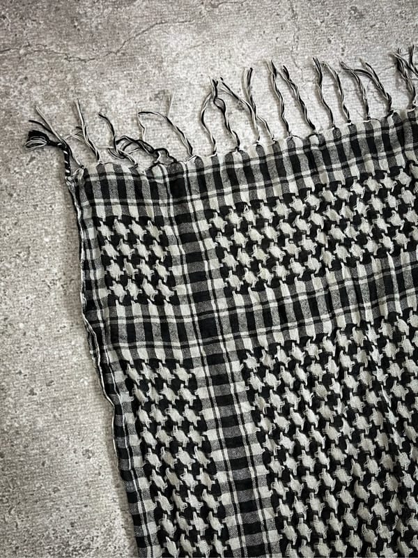 Japanese Brand Plaid Pattern Scarf, foto 4