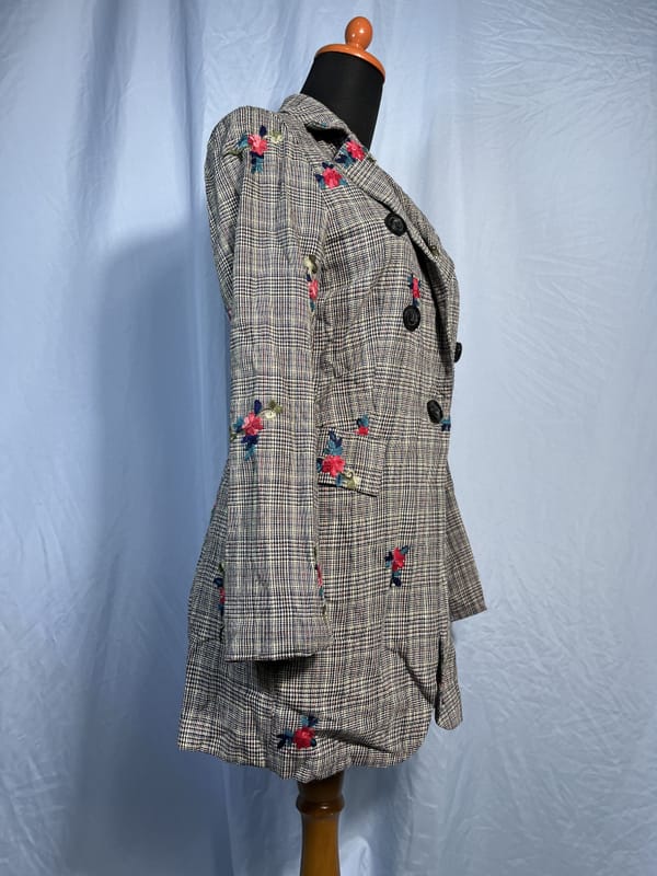 Blazer Bordir Bunga, foto 2