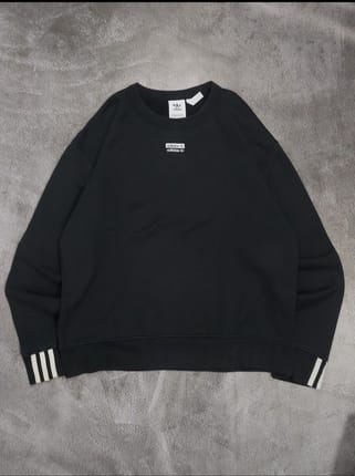 Crewneck Adidas Logo Box Oversize