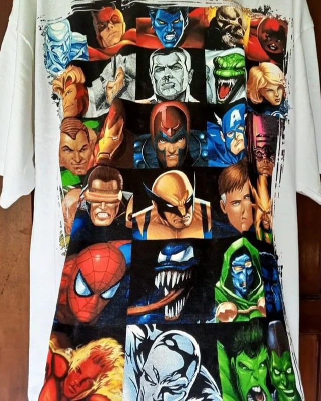KAOS MARVEL MAD ENGINE ORIGINAL., foto 2