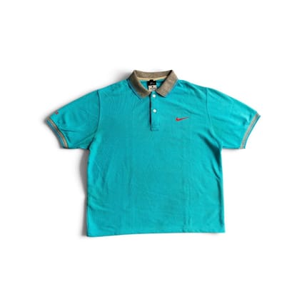 Vintage Nike Classic Logo Polo Shirt Casual Fit