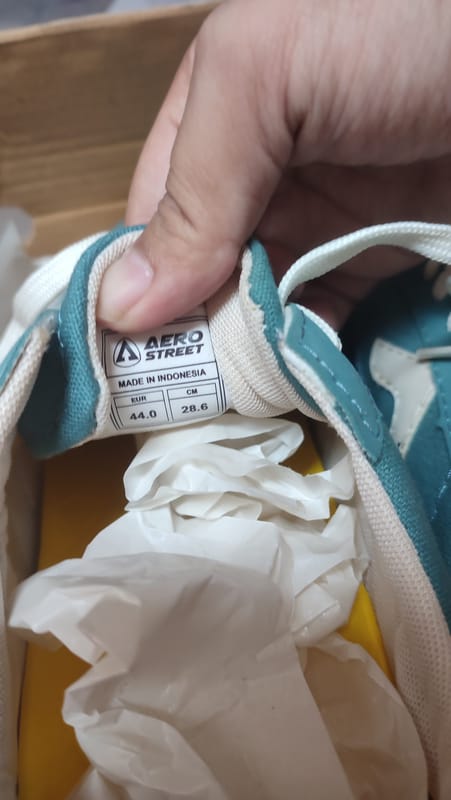 Aerostreet size 44 Massive Low 2.0 Biru Natural -, foto 6