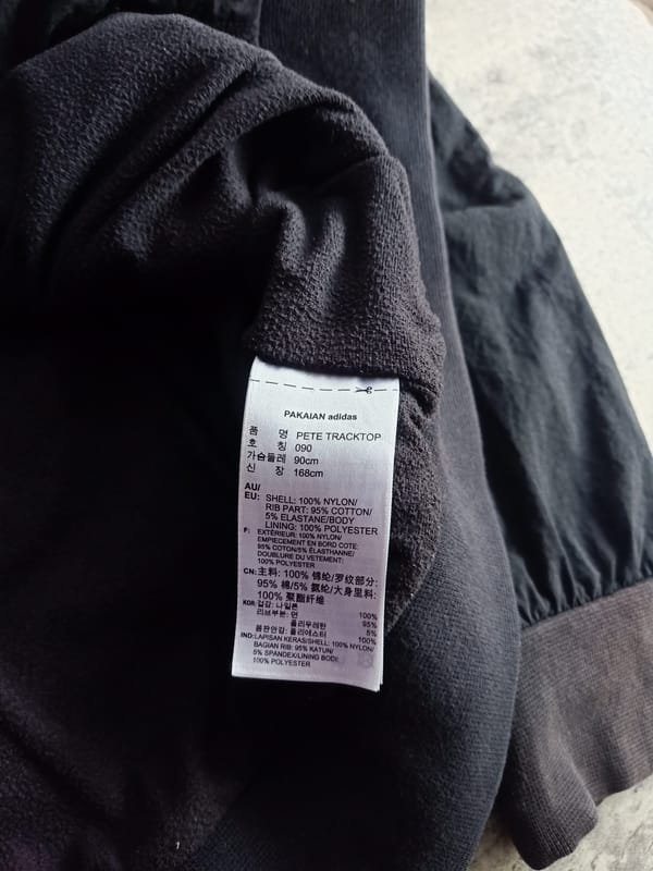 Adidas pete embroided logo tracktop jacket, foto 7